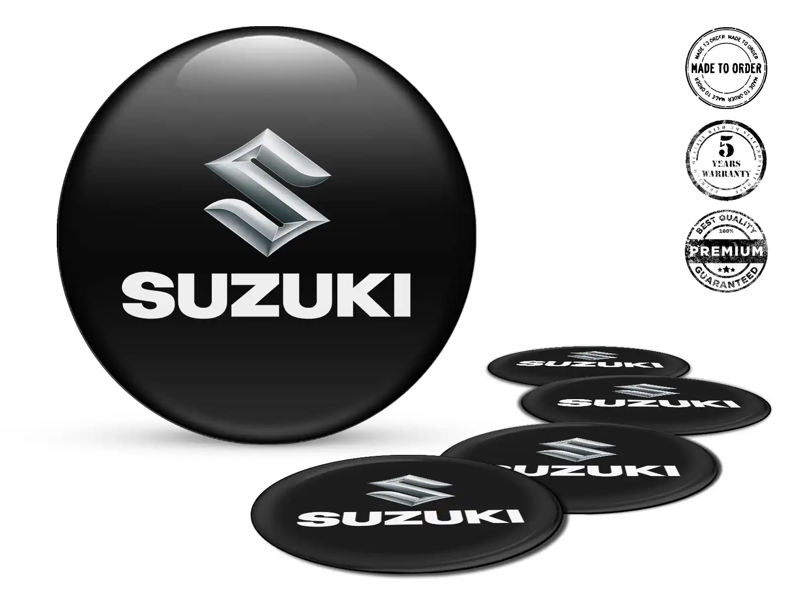 Suzuki Pegatinas de Aro para Autos Emblemas de Alta Calidad